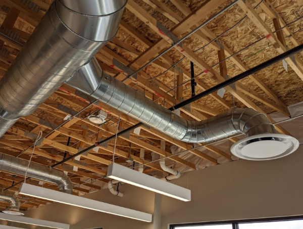 Ekspos Struktur Pipa Ventilasi